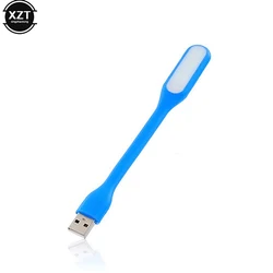 Flexible USB Led Night Lights Mini LED table light Reading Light Portable For Xiaomi USB LED Light with USB For Power bank/PC