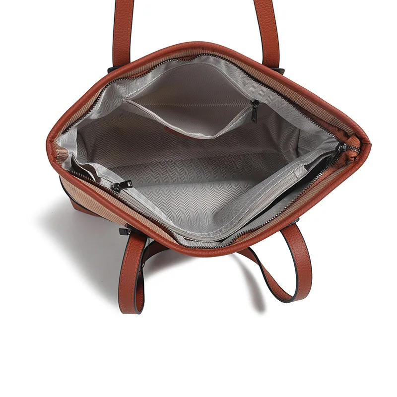 High-End Unique Leisure Designer Diaper Bags for Women Minimalist Leather Large Capacity Elegant Crossbody Bag Luxury Vintage