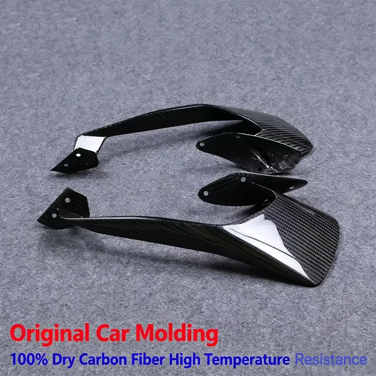 Suitable for YAMAHAR1 2025 motorcycle accessories 100% dry carbon fiber car fixed wing