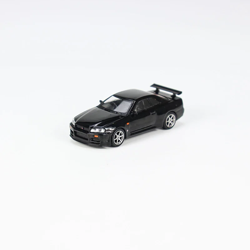 MINI GT 1:64 Scale Nissan Skyline GT-R R34 V-Spec Alloy Car Model