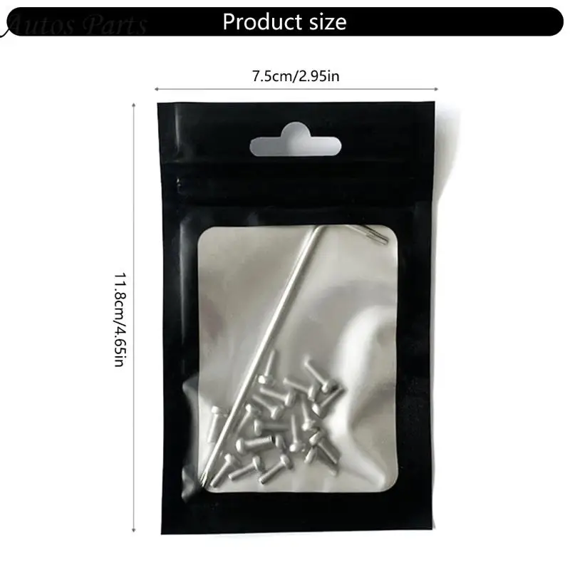 57BA شامل سكوتر سكوتر قاع البطارية مجموعة المسمار المعدني المصممة ل M365 أجزاء الإصلاح المتانة المحسنة