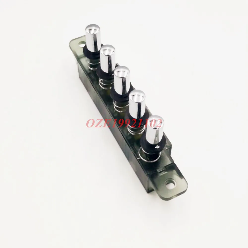 1PC 3-Interlock 1-Reset 1-Latching 5 Keys Button Switch 250VAC 4A for Kitchen Hood /Range Hood