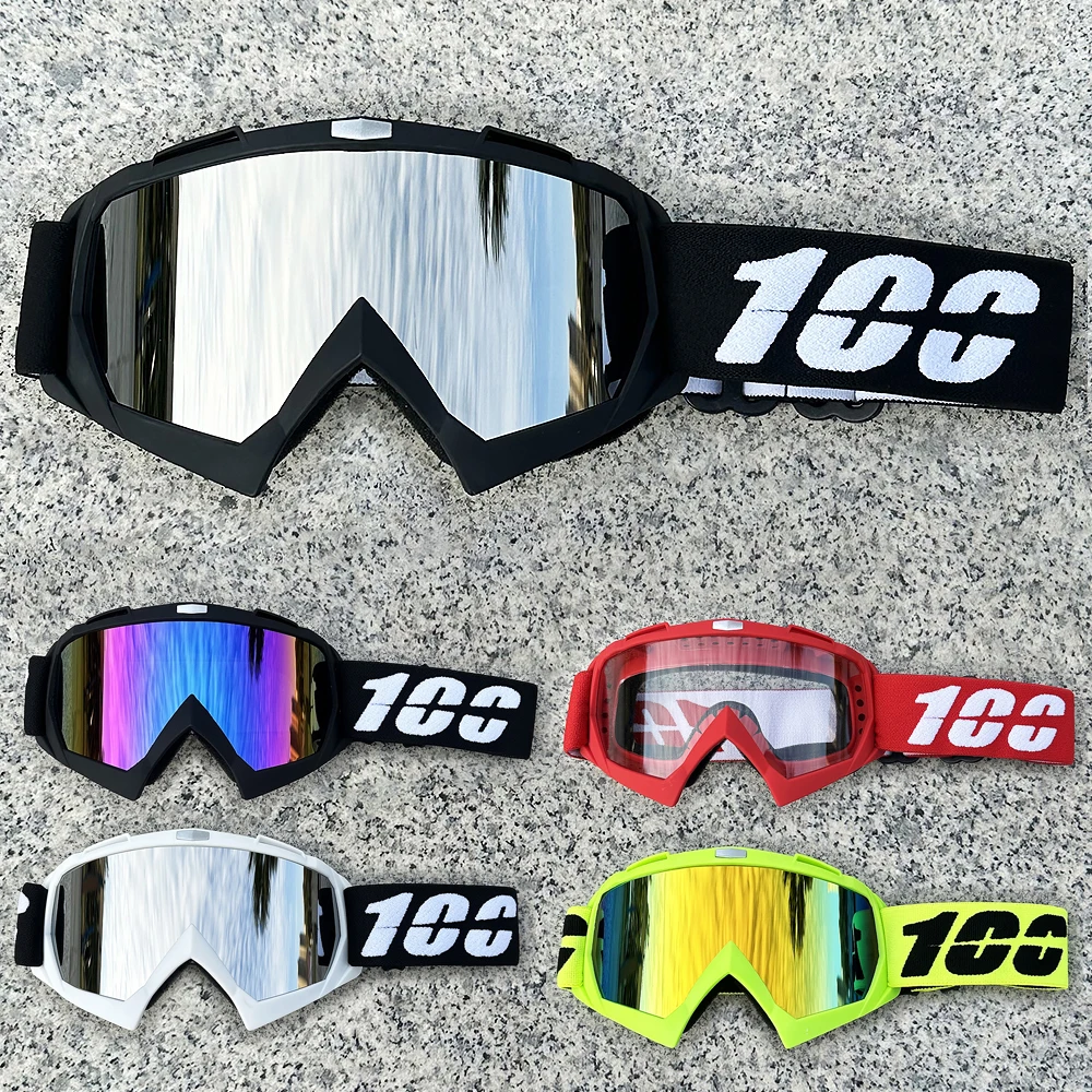 

High Quality 100 Motocross Goggles ATV Protection Cycling Racing Motorcycle Glasses MTB Mask Sunglasses Windproof Skiing Goggles