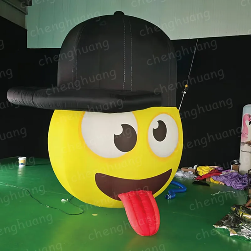 

Inflatable top scholar figure with blower, outdoor large-scale event decoration prop
