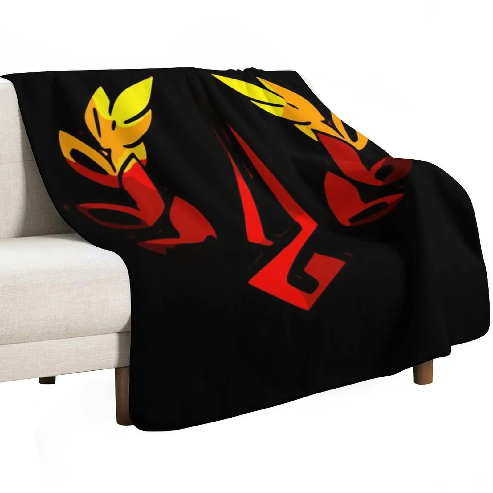 Loading Symbol Hades is a roguelike action dungeon crawler video game Throw Blanket Decoratives Cute Sofas Flannel Blankets