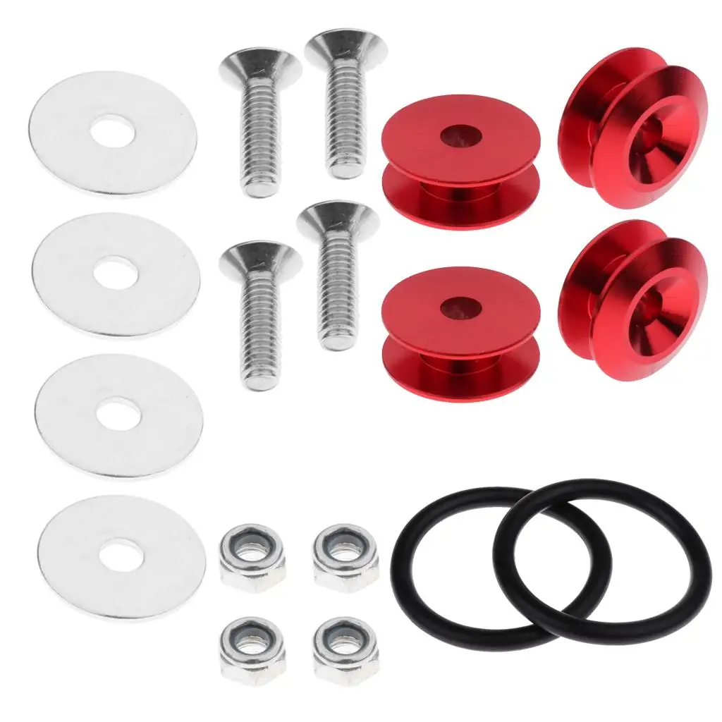 Quick Release Fastener Bumper Aluminum Alloy Screws Kit for Chevrolet Captiva 2012 Exterior Upgrade and Car Parts