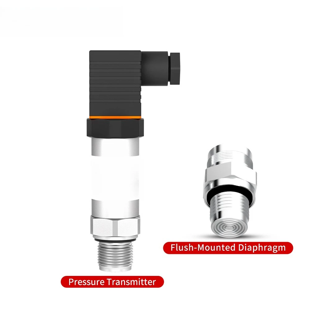 Diffused Silicon Pressure Transmitter 4-20mA 0-10V Output 0.1% FS Accuracy SUS316 For Water Air Oil Pressure Test