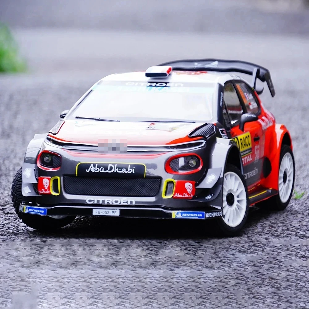 KM WRC C3 1/7 RC samochód napędzany olejem benzynowym power 4WD Buggy samochód terenowy rajdowy rajd szybki pusta rama zabawkowy Model paliwa