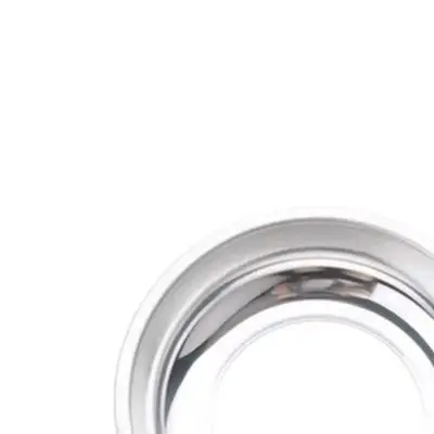 Stainless Steel Magnetic Bowl Built for Durability and Effective Organization of Screws Nuts Washers and Fasteners
