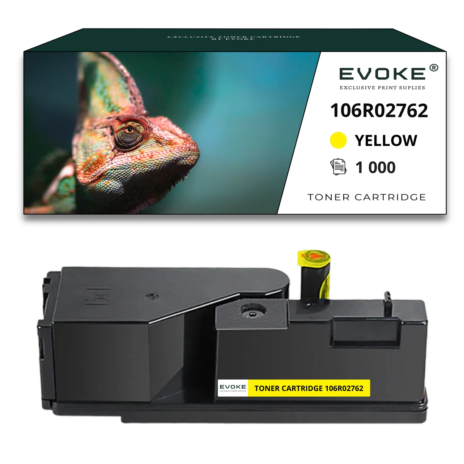 Evoke Compatibele Toner voor Xerox 106R02763 Zwart 2000 Pagina's Phaser 6020/6022/6027; Workcentre 6025/6027