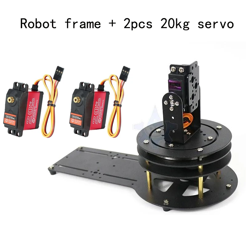 2 DOF Robot Rotating Gimbal Servo Metal Alloy Mechanical Manipulator For Arduino Robot Ps2 UNO ESP32 STM32 Programmable DIY Kit