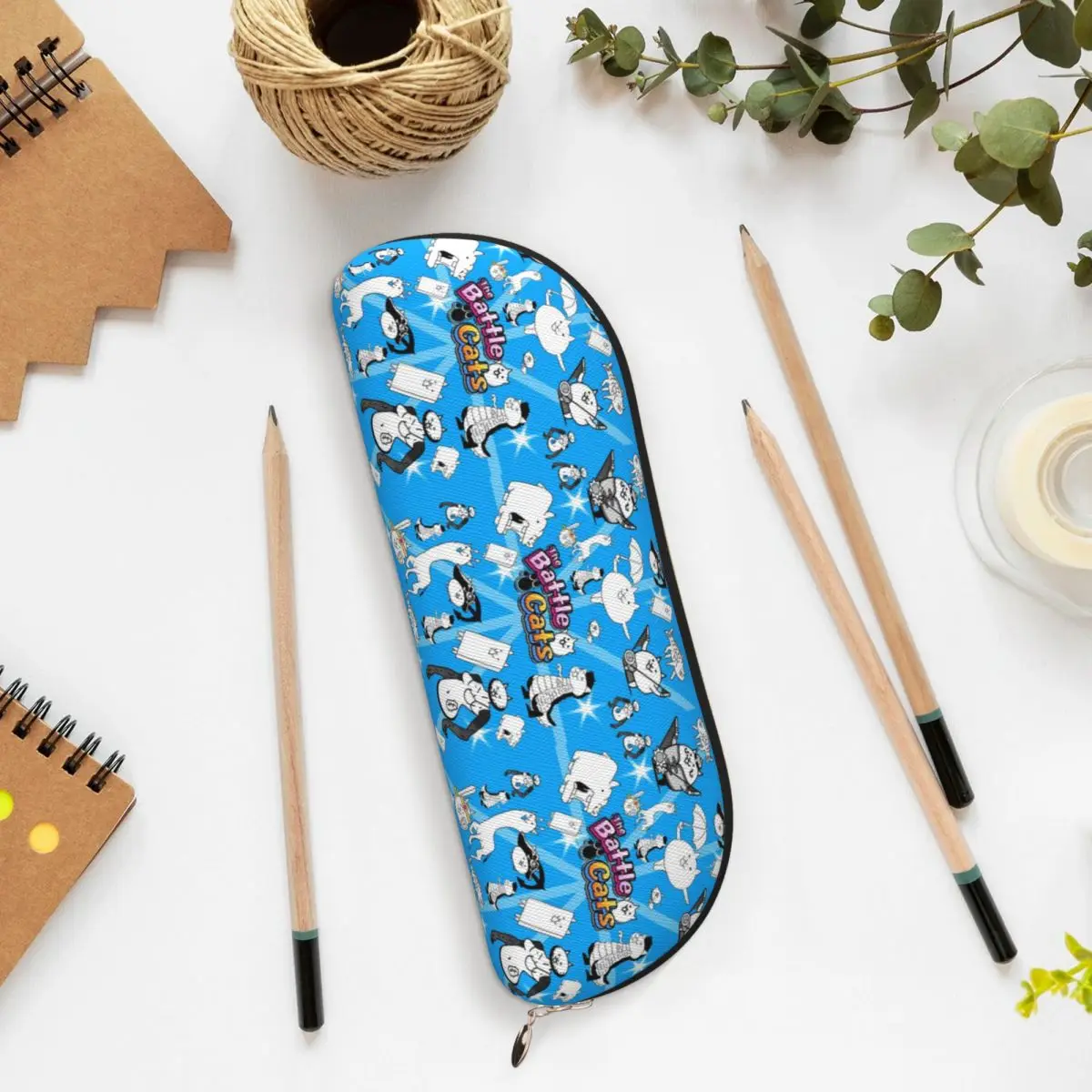 Пенал Battle Cats Doddle, держатель для ручек, канцелярские принадлежности, большая коробка для ручек, сумка-карандаш для детей, школы