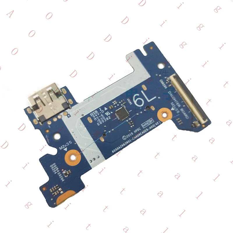 WW For HP 14-CK 14-CM Switch Board USB Interface SD Card Reader 6050A2983901