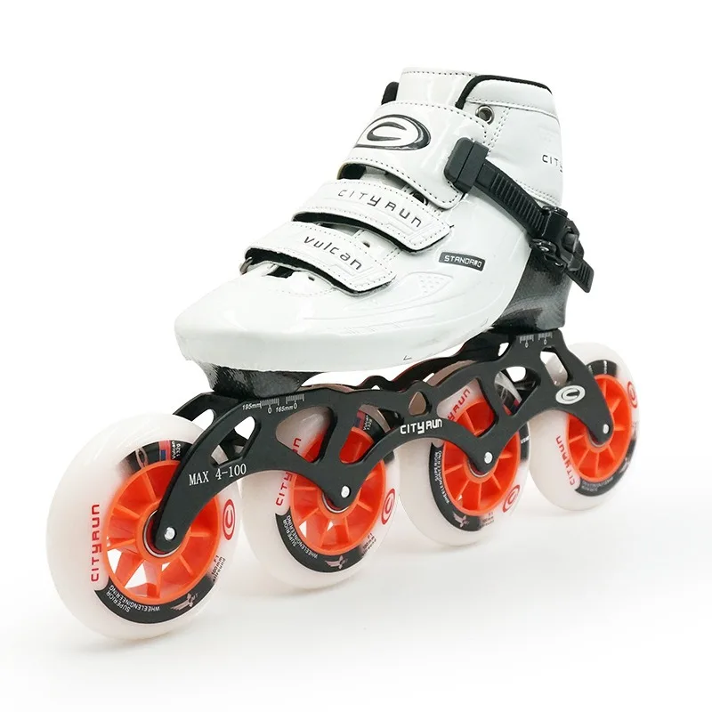 Children's Speed Skating Shoe Competition Adult Big Wheel Skating Carbon Fiber Speed Roller Skating Inline Skating