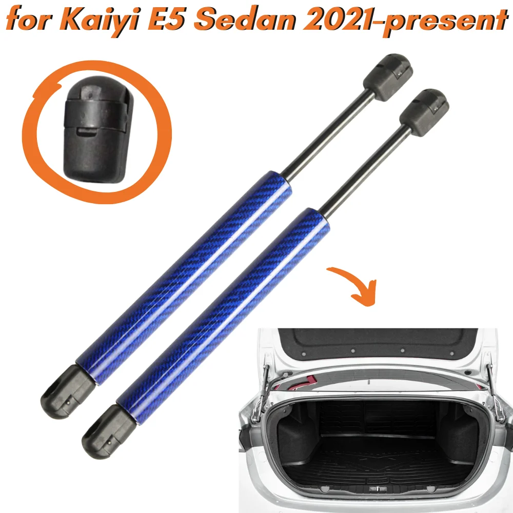 

Qty(2) Trunk Struts for Kaiyi E5 Sedan 2021-present Rear Tailgate Boot Lift Supports Gas Springs Shock Absorbers Dampers