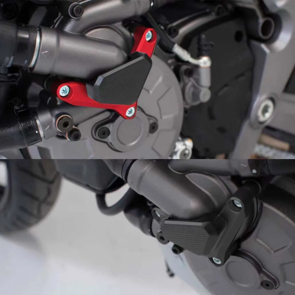 For Ducati Monster 950 Modified Water Pump Protective Cover Engine Anti-falling Protective Cover