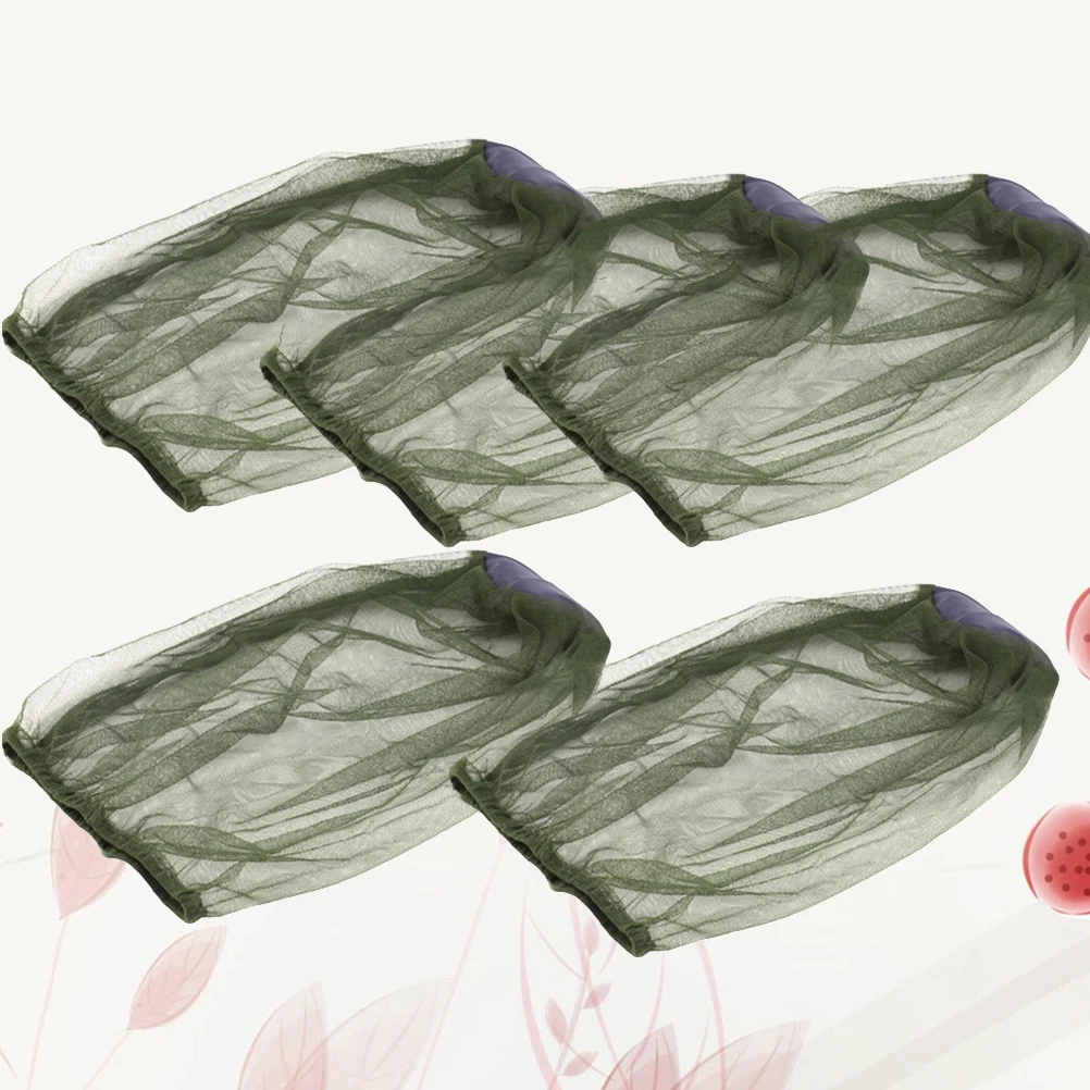 

8Pcs Lightweight Portable Insect Prevention Caps for Beekeeping Hunting Walking Holidays Abroad Army Net Hat