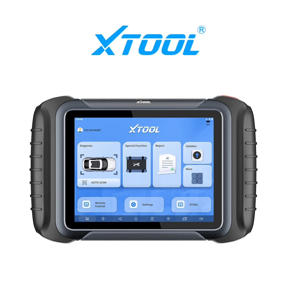 XTOOL  D8S Automotive Diagnostic Tool Online ECU Coding VAG Guided Topology Map ADAS Car Tools DOIP CANFD Free Update Online