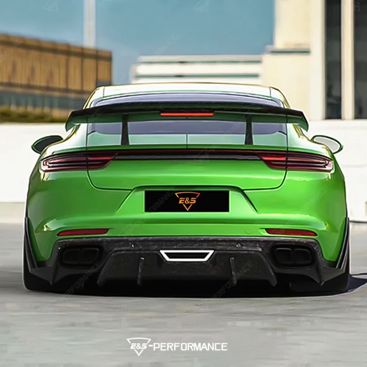 Upgrade SD Style Rear Wing Spoiler for Porsche Panamera 971 Forged Carbon Car Spoiler