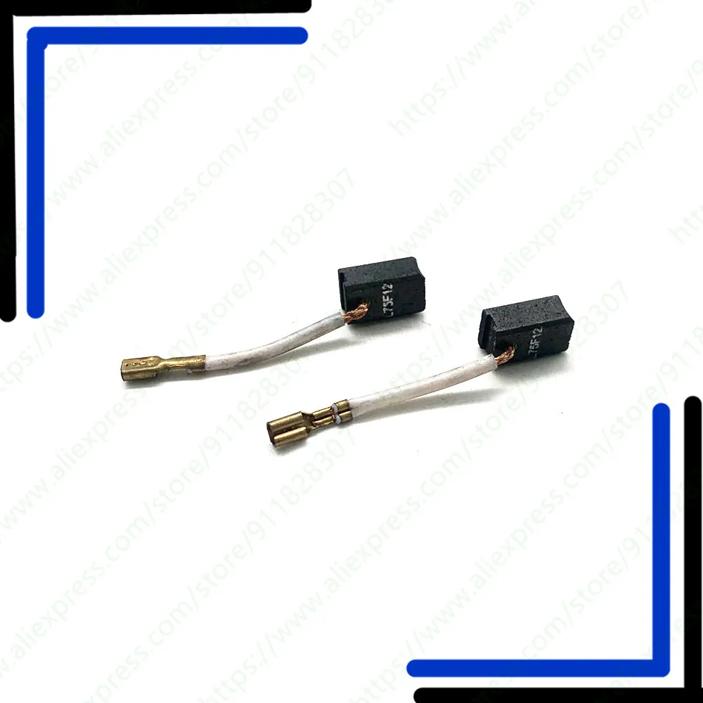 Оригинальные угольные щетки для DeWalt D25124K D25123K D25122K D25103K D25102K, аксессуары для электроинструментов, запчасти для электроинструментов
