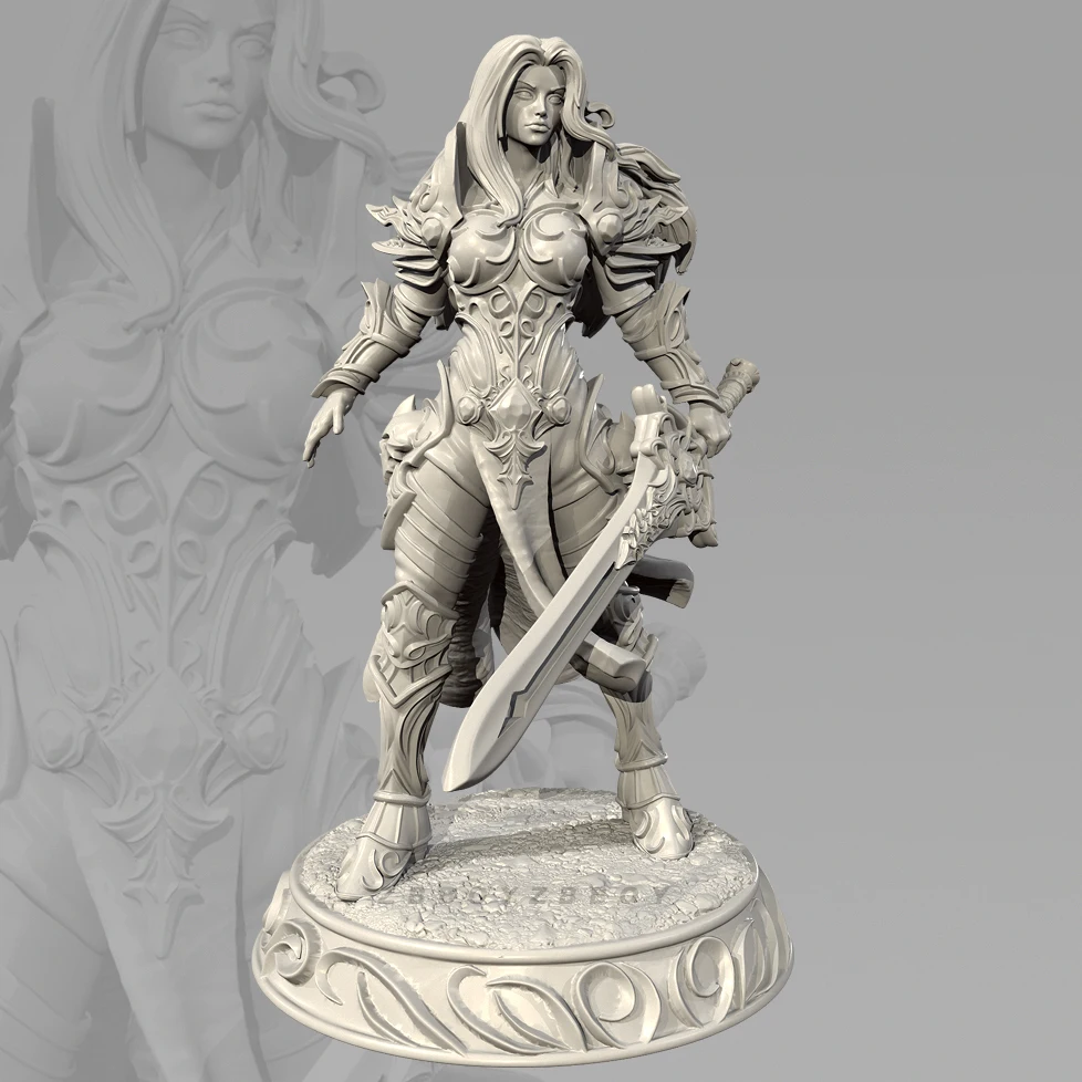 The height of man 30mm 40mm 65mm Resin model kit self-assembly and coloring TD-7579/3D