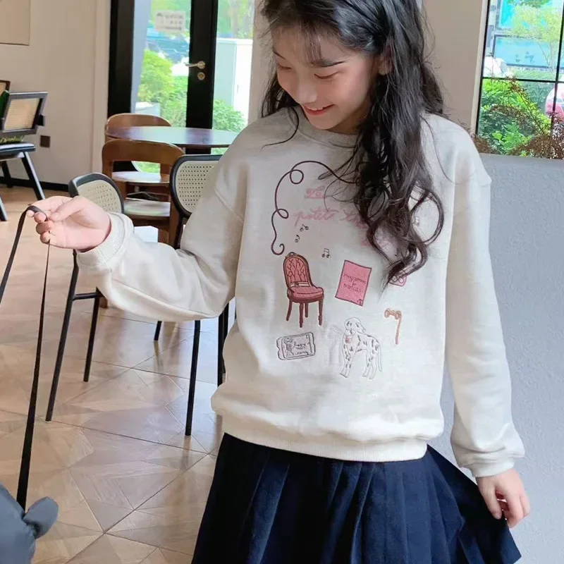Children's Clothing in stock 2026 Bp Autumn Winter Kids Sweater for Girls Baby Boys Cotton Wool Sweaters Kids Clothes