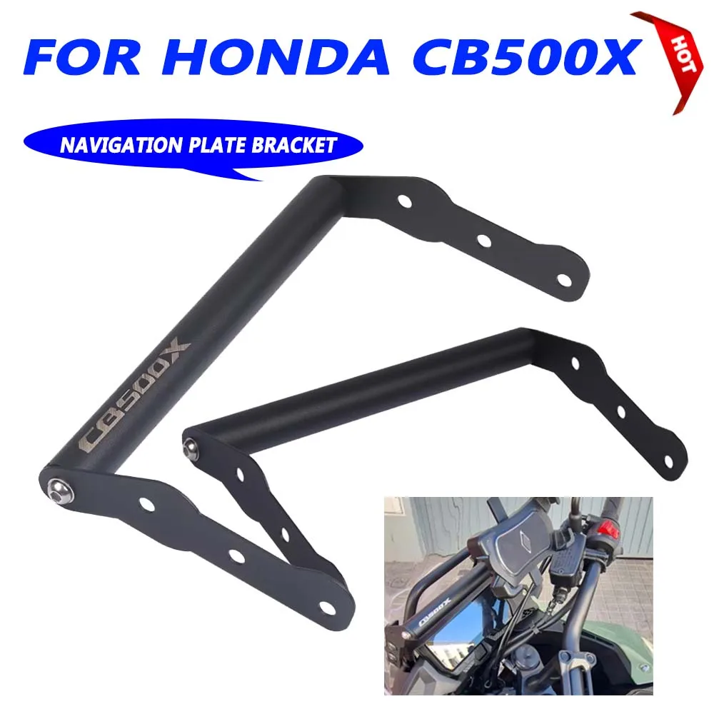 

For Honda CB500X CB500 CB 500 X 500X 2015-2021 2022 2023 2024 Motorcycle Smart Phone Holder GPS Navigation Plate Support Bracket