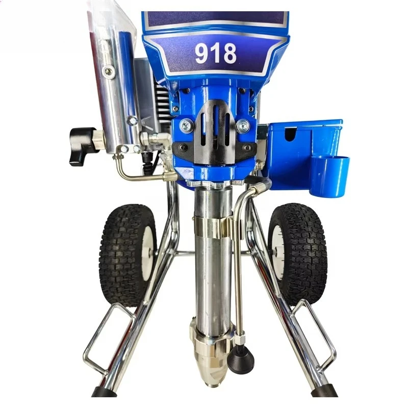 Industrial Grade  918 High Quality Brushless Motor 220v Power Putty Sprayer Airless Spray Machine for Indoor and Outdoor