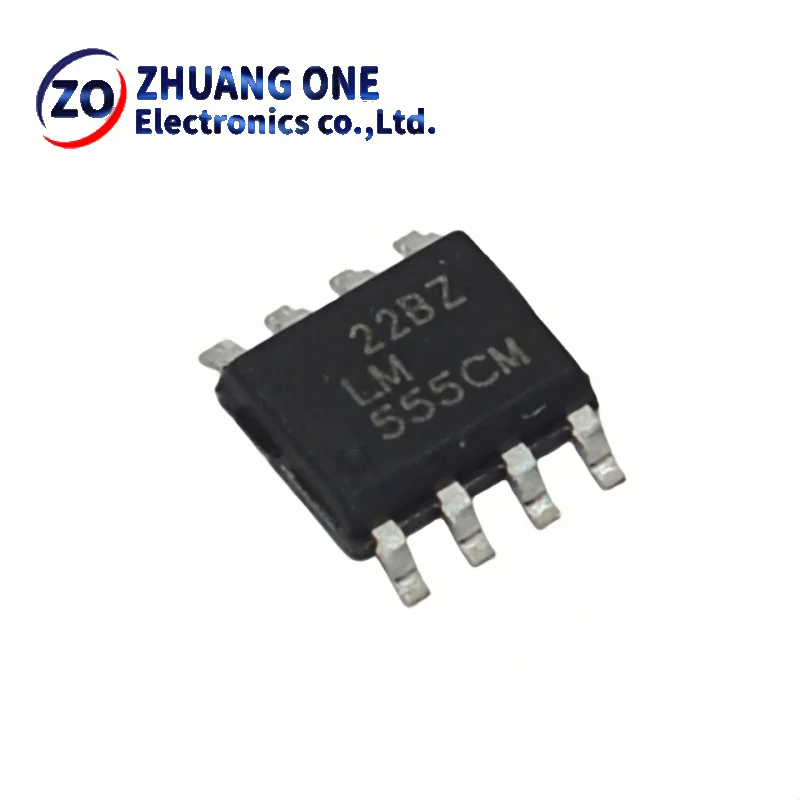 10pcs/lot LM555 LM555CM LM555CMX SOP8 real-time clock chip new original In Stock