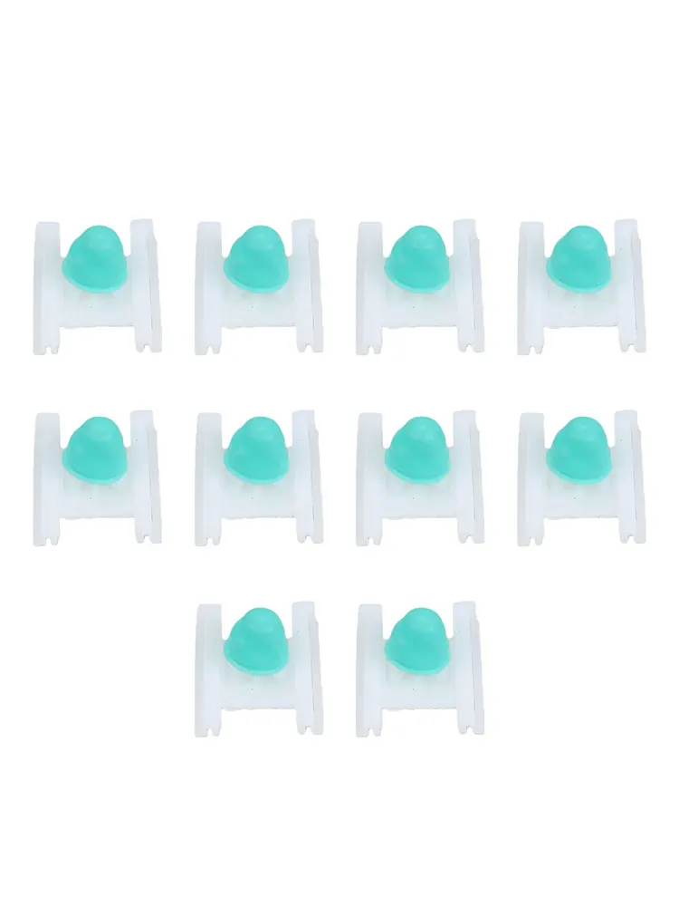 Upgrade Your For Passat B5 10PCS Plastic Retaining Fastener Clips with Shaped Rocker Clamp for Enhanced Strength