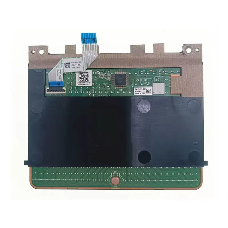 Laptop Touchpad Trackpad With Flex Cable For DELL XPS15 9550 9560 9570 7590 Precision 5510 5520 5530 5540 Black Color