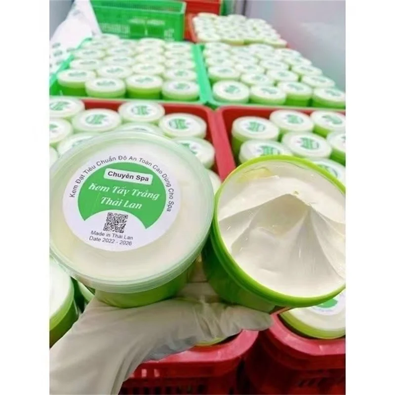 

Vietnam Brightening Body Hydrating Moisturizing Lightening kem cot thai cao cap u trang manh tham nhanh xanh 500g