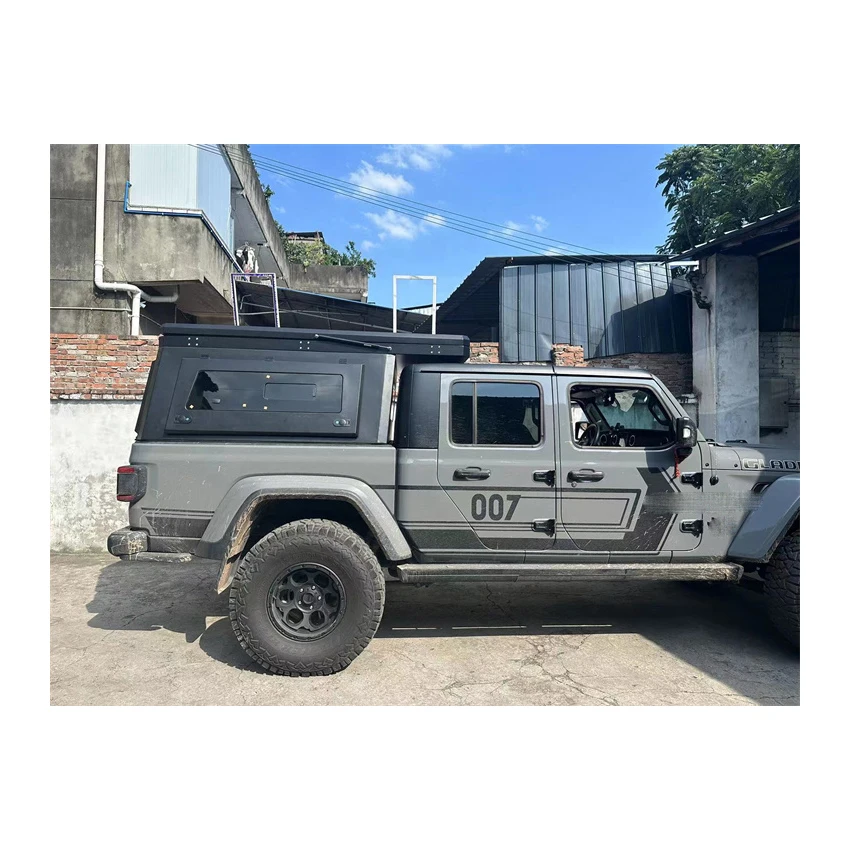 

2022 Jeep Gladiator Tonneau Retractable Auto Electronic Pickup Truck Bed Cover Camper Shell Hard Top Waterproof Canopy