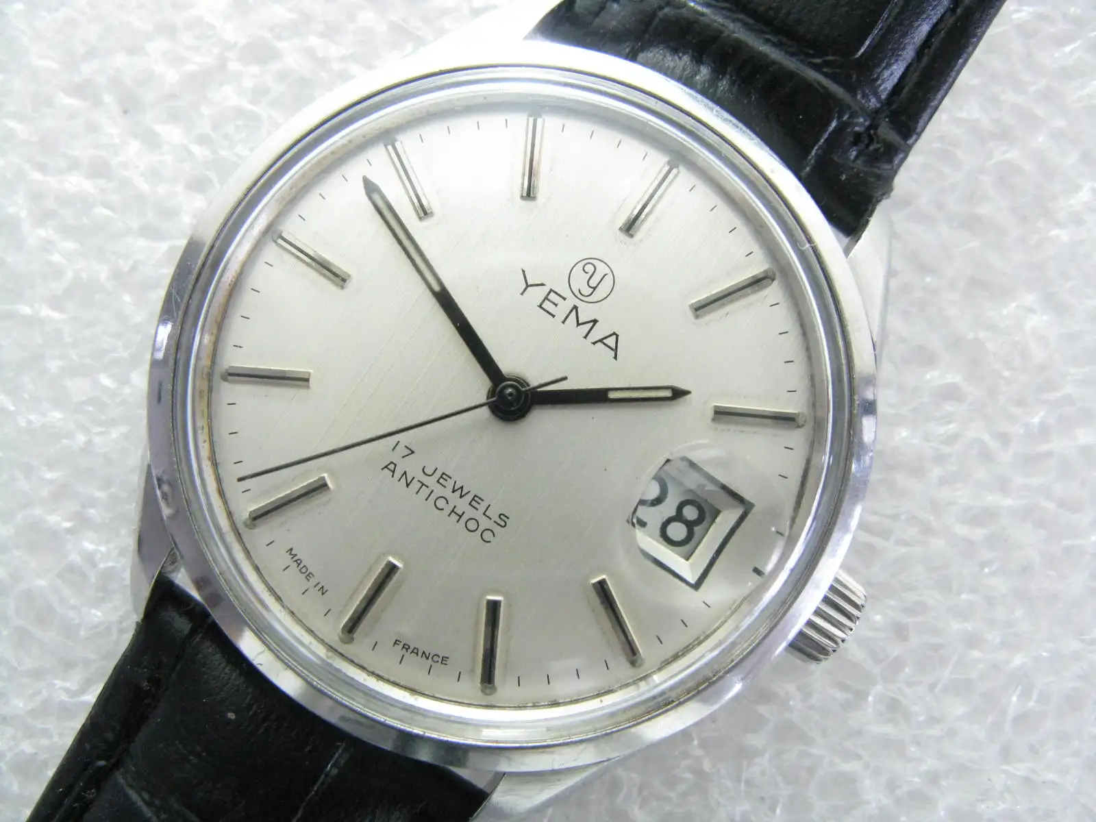 1970s France YEMA hand rolled Antique mechanical calendar watch（Discontinued）