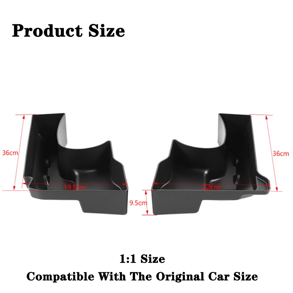 Car Rear Both Side Storage Tray Organizer for Jeep Wrangler JK 2011 2012 2013 2014 2015 2016 2017 2/4-Doors Interior Accessory