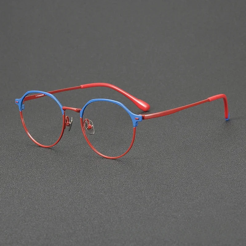 العلامة التجارية اليابانية مصمم التيتانيوم مكافحة نظارات الضوء الأزرق إطار النظارات إطارات للرجال قصر النظر النساء Oculos De Grau Masculino