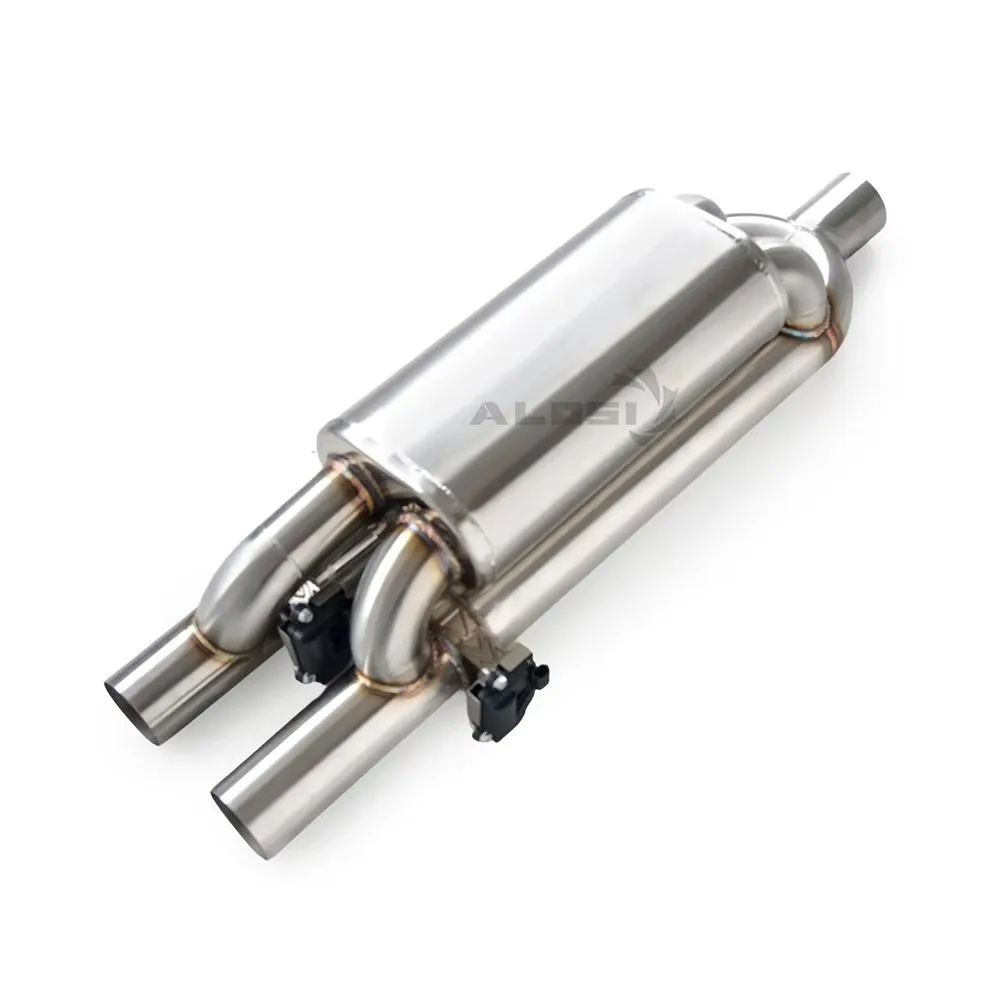 for Custom Valve Catback Exhaust Muffler for Ford Raptor F-150 2010-2020 Stainless Steel Sports Sound Performance Upgrade