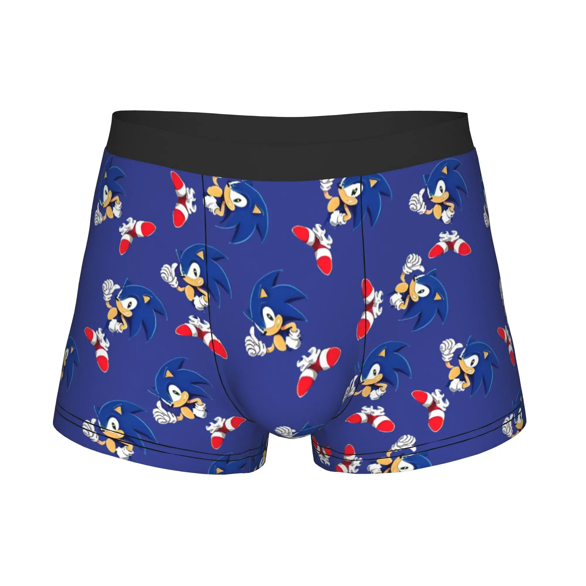 Video Gehog Comic Boxer Shorts For Homme 3D Print  Underwear Panties Briefs Stretch Underpants