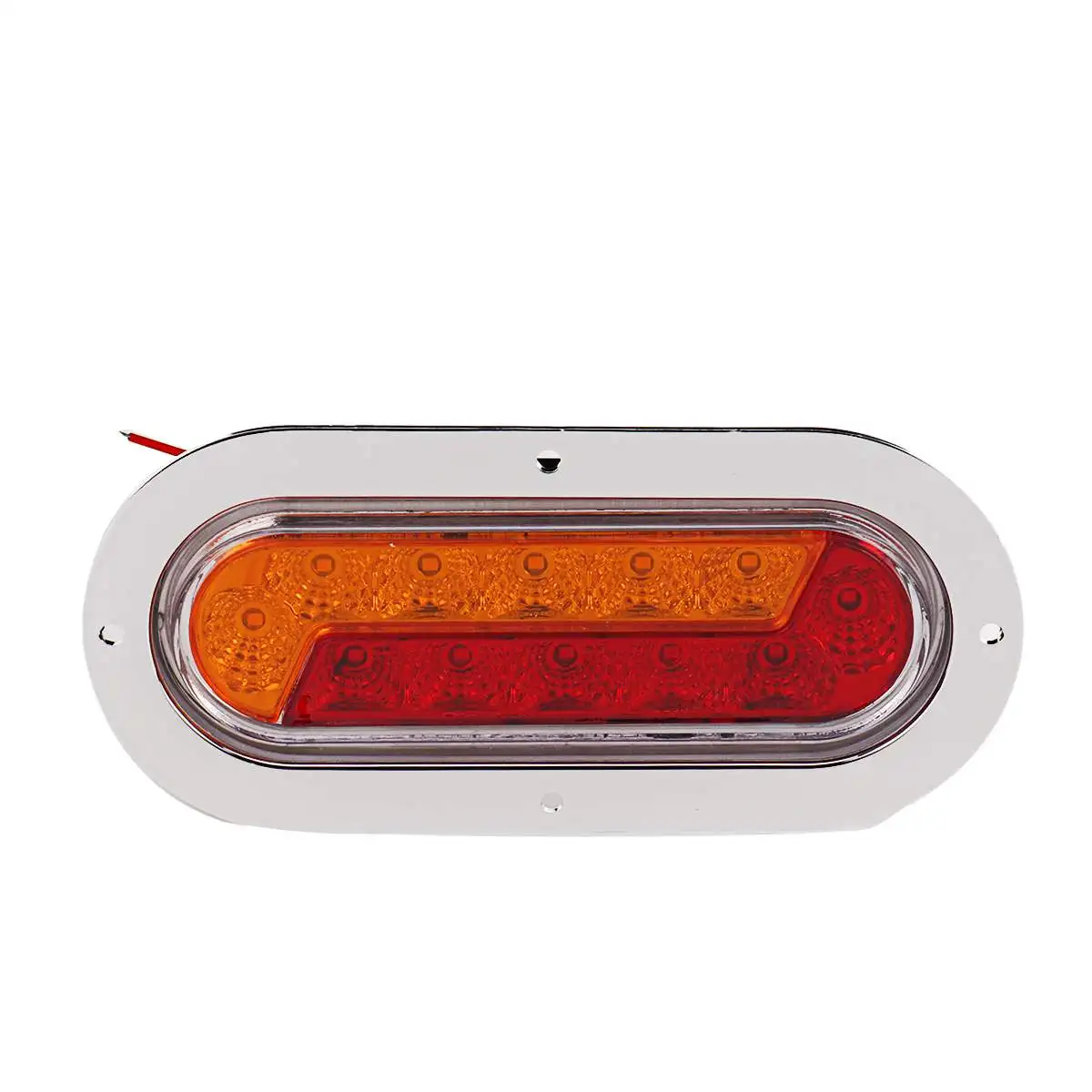 2/4/6pcs 24V LED Truck Side Marker Lights Waterproof Turn Signal Indicator Clearance Lamp For Trailer Lorry Warning Lights