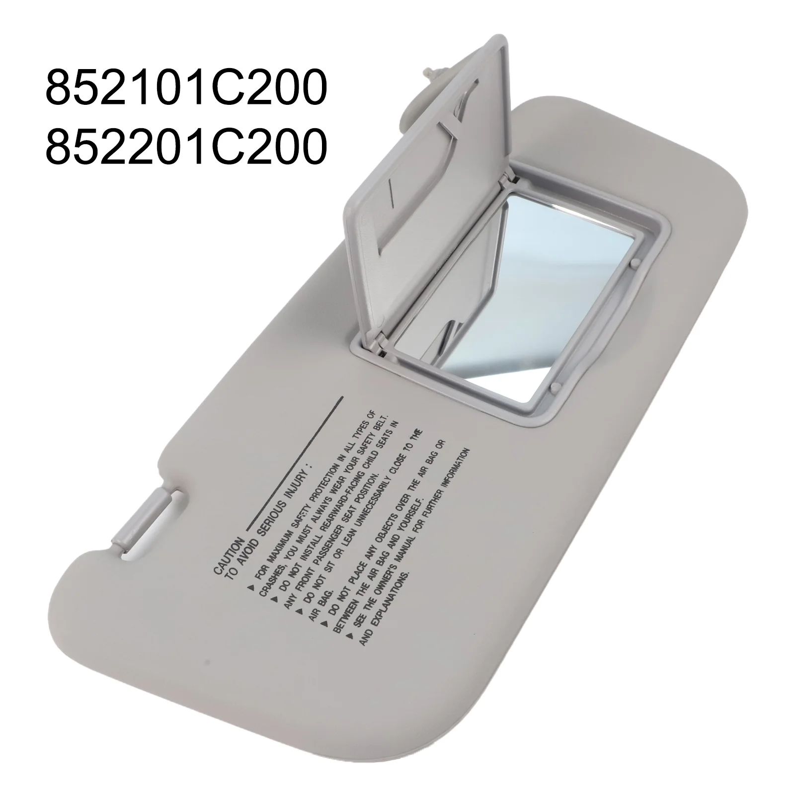 Auto Protector Gray Sun Visor Sun Visor Brand New Condition High Reliability Perfect Match Stability Characteristics