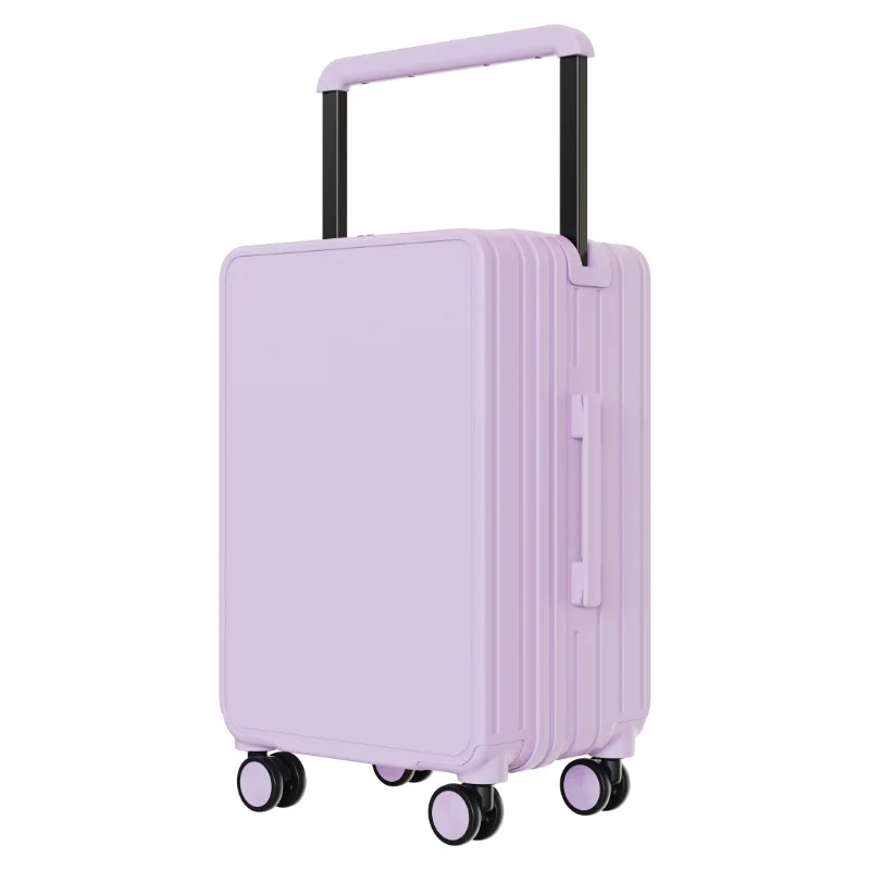 Valigia da viaggio per PC per il tempo libero su ruote valigia larga Trolley ruota universale grande capacità bagaglio di medie dimensioni valigia da 24 pollici Carry-