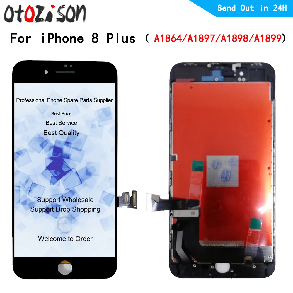 

LCD For Apple iPhone 8 Plus A1864 A1897 Display Screen Touch Panel Digitizer Sensor Assembly For iPhone8 Plus LCD Replacement