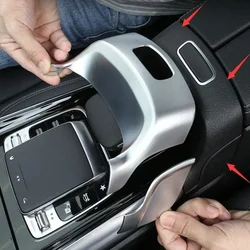 For Mercedes Benz B GLB GLA Class W247 X247 H247 2020 - 2023 Car Center Console Armrest Box Switch Panel Cover Trim Accessories