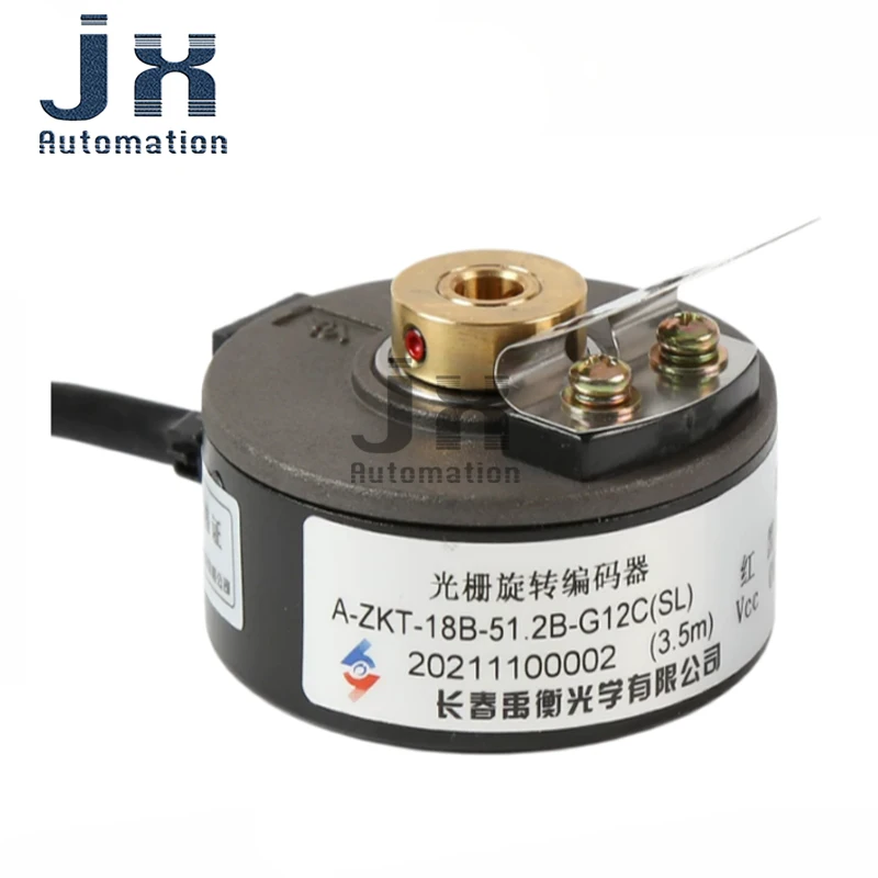 

Changchun YUHENG Grating Rotary Encoder A-ZKT-18B-51.2B-G12C(SL)-3.5M