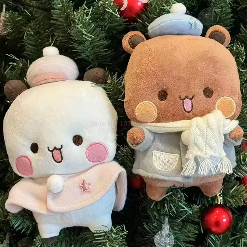 

2025 20cm Bubu And Yier Panda Plush Cute Cartoon Original Panda Bubu And Dudu Bear Doll Kawaii Stuffed Soft Toy Customized Gift