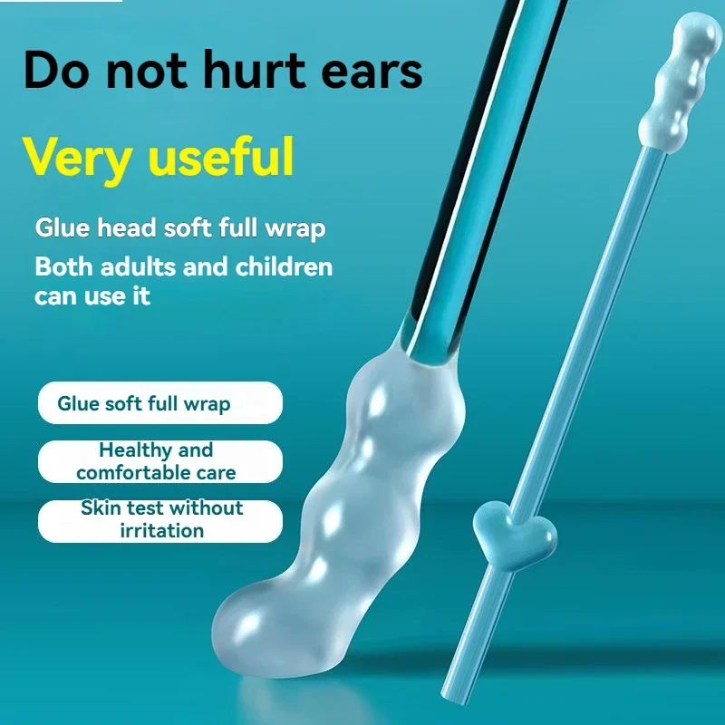 Ear Digging Artifact Ear Digging Disposable Tool Ear Stick Children's Adhesive Cleaning Ear Digging Spoon Ear Stick