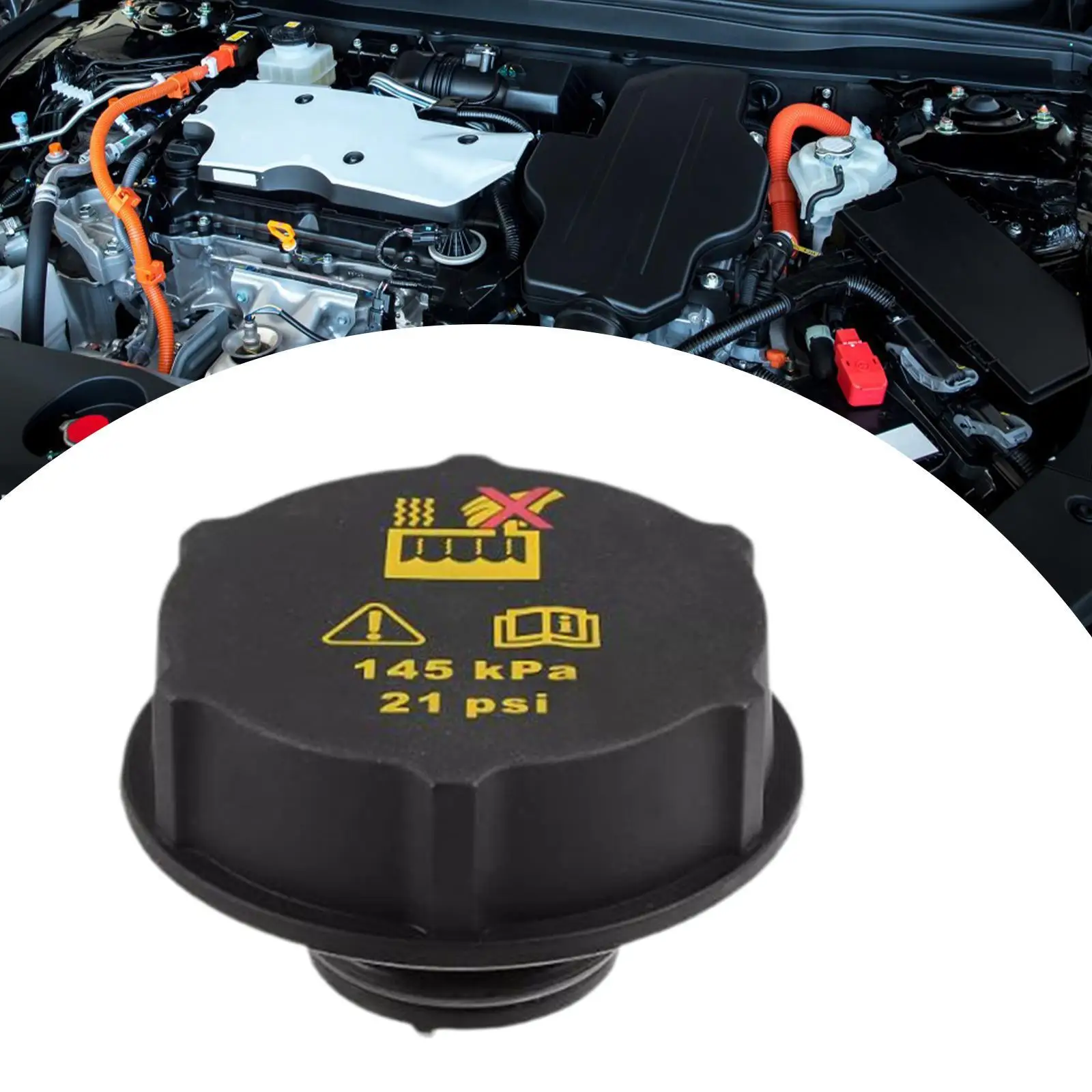 

Radiator Coolant Tank Cap Be8Z8100A LR000243 3M5H8100AD DG938101AA DG93-8101-aa 31549 1224233 for Ford Expedition 2018-2021