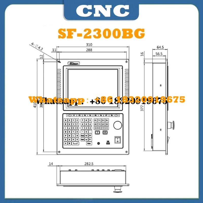 نظام آلة قطع الأسلاك المتقاطعة لهب البلازما CNC SF-2300BG وحدة تحكم قطع الأنبوب الدائري وألواح الأنبوب