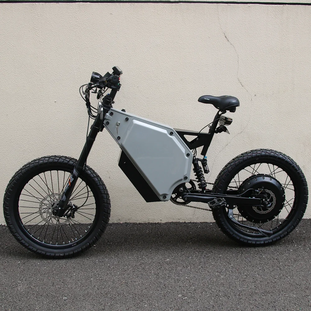 New Arrival 15000W Electric Bicycle Long Range 84V 52.5 Ah Battery Dirt Ebike Hub Motor Bicycle
