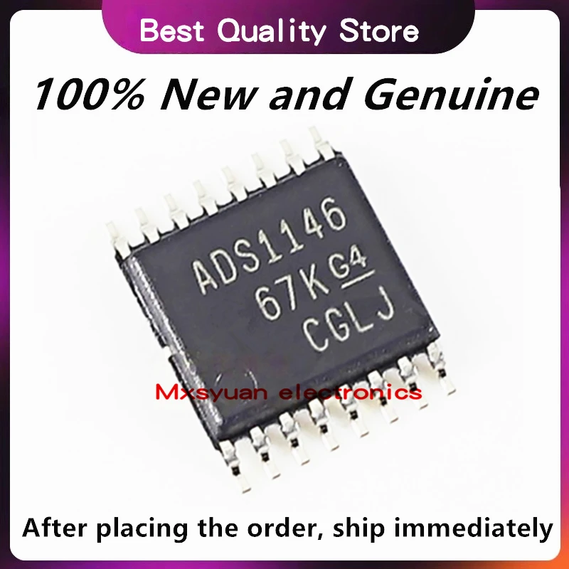 5PCS~20PCS/LOT ADS1146 ADS1146IPWR ADS1146IPW TSSOP16 New original In stock